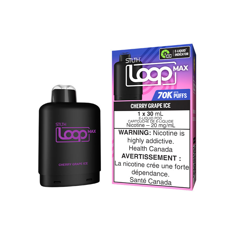 STLTH Loop Max Pod Cherry Grape Ice