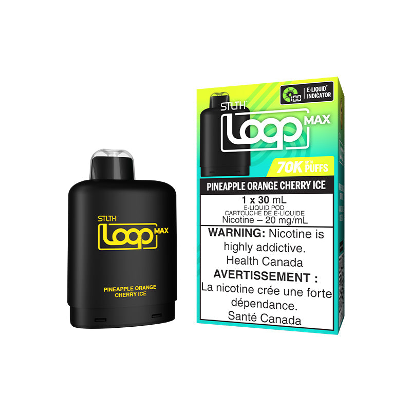 STLTH Loop Max Pod Pineapple Orange Cherry Ice