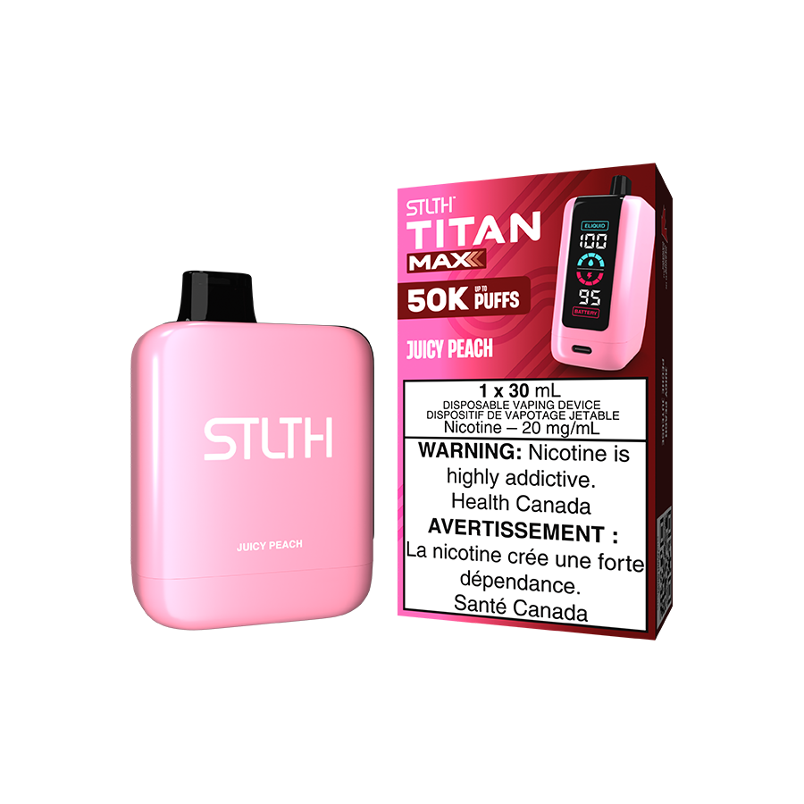 STLTH TITAN MAX DISPOSABLE JUICY PEACH