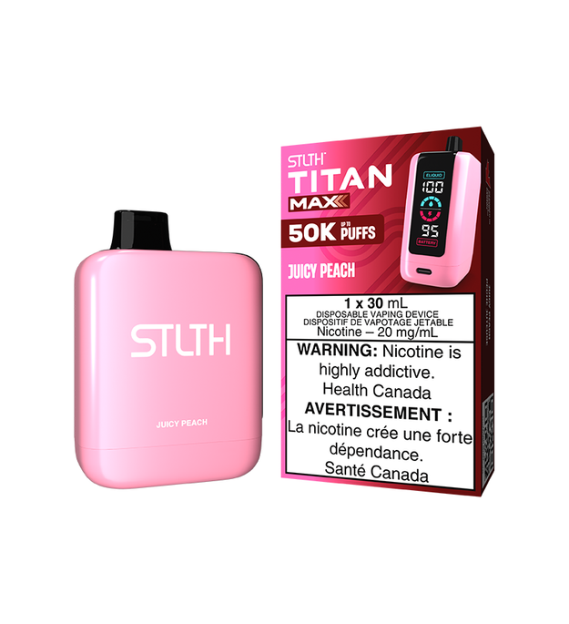 STLTH TITAN MAX DISPOSABLE JUICY PEACH