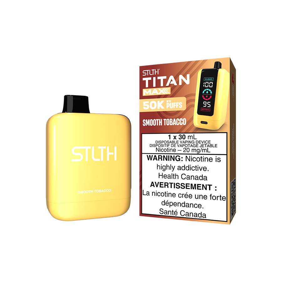 STLTH TITAN MAX DISPOSABLE SMOOTH TOBACCO