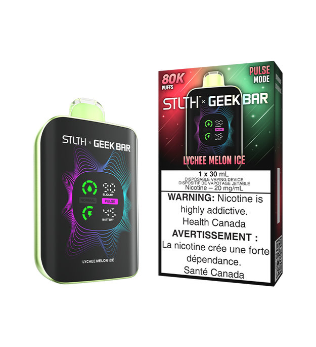 STLTH X GEEK BAR DISPOSABLE - LYCHEE MELON ICE