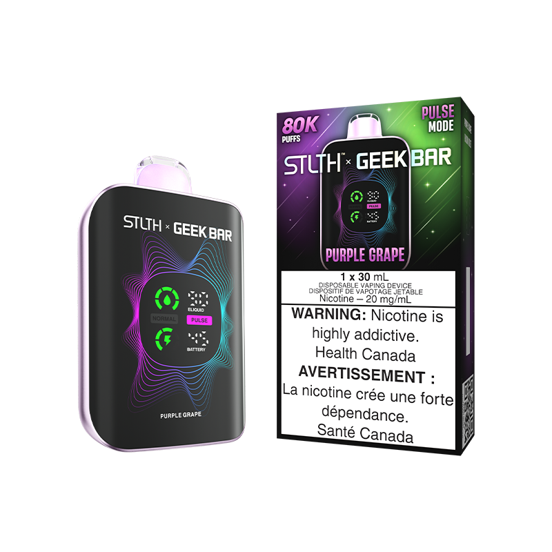 STLTH X GEEK BAR DISPOSABLE - PURPLE GRAPE
