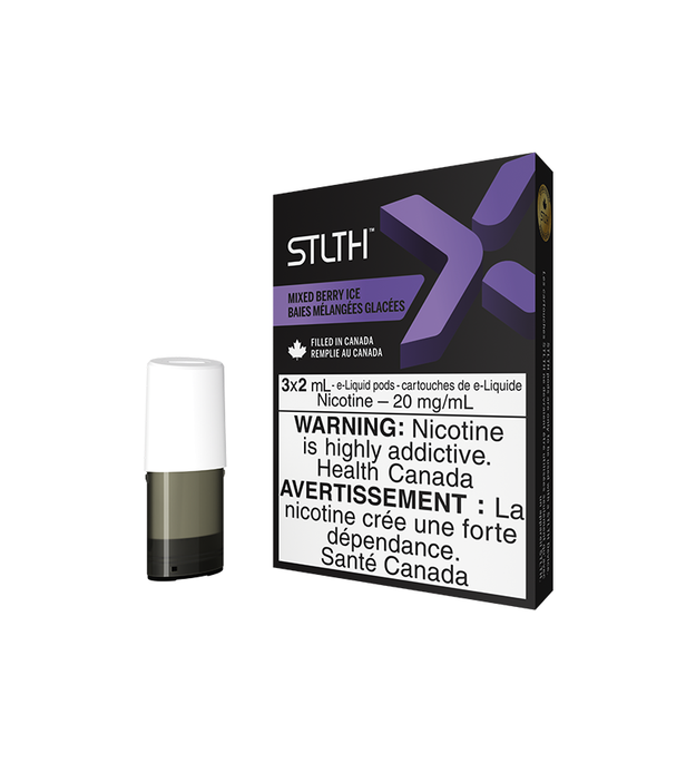 STLTH X POD PACK MIXED BERRY ICE (3 PACK)