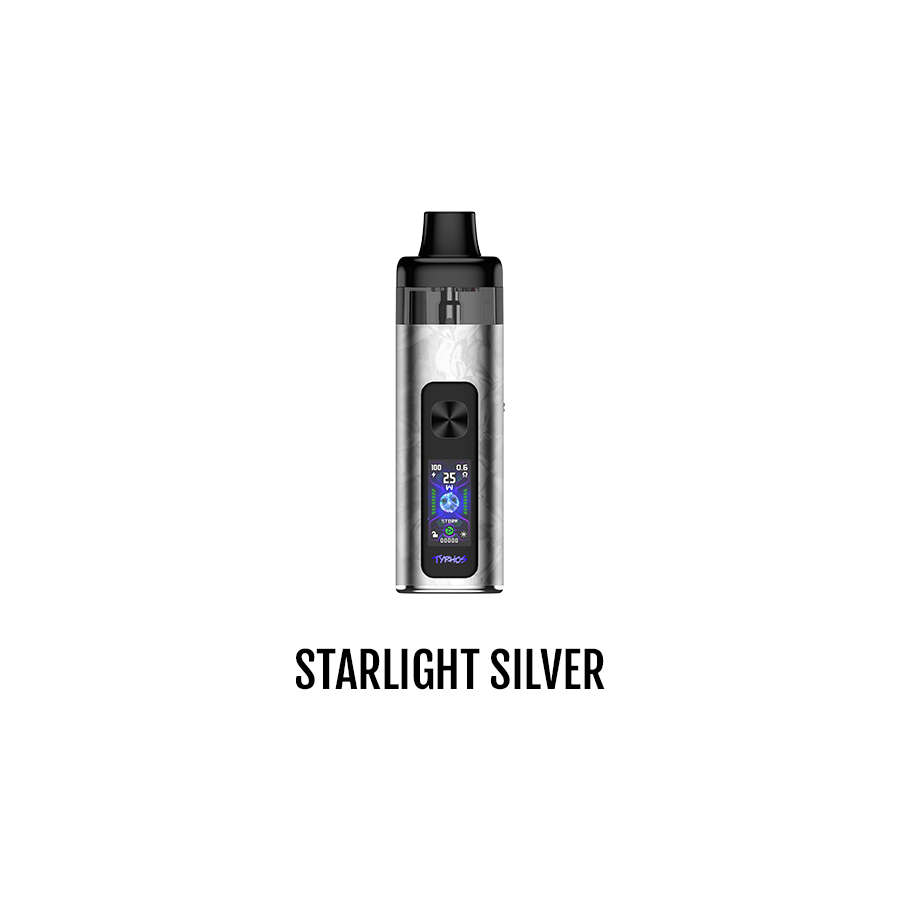UWELL TYPHOS POD STARTER KIT STARLIGHT SILVER