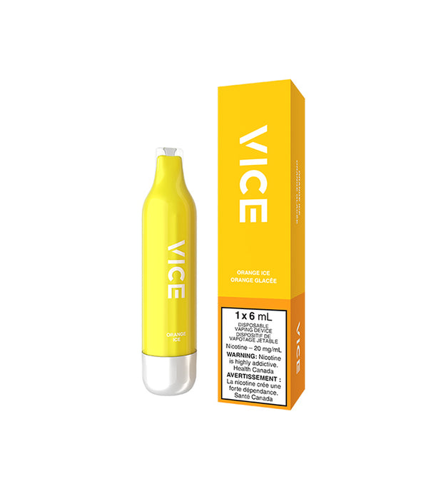 VICE 2500 DISPOSABLE ORANGE ICE 20MG