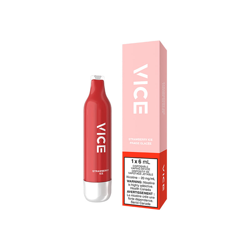 VICE 2500 DISPOSABLE STRAWBERRY ICE 20MG
