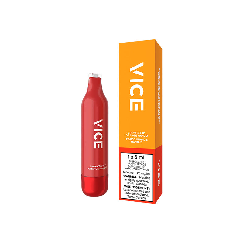 VICE 2500 DISPOSABLE STRAWBERRY ORANGE MANGO 20MG