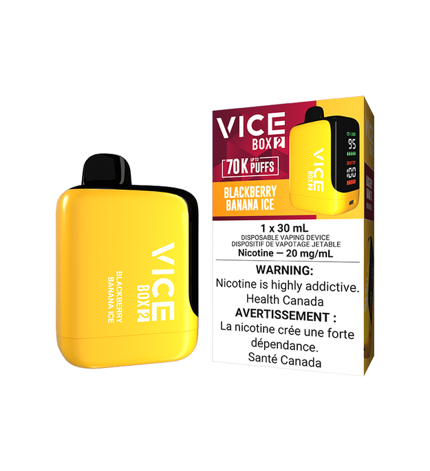 VICE BOX 2 DISPOSABLE BLACKBERRY BANANA ICE
