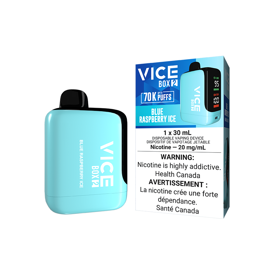 VICE BOX 2 DISPOSABLE - BLUE RASPBERRY ICE