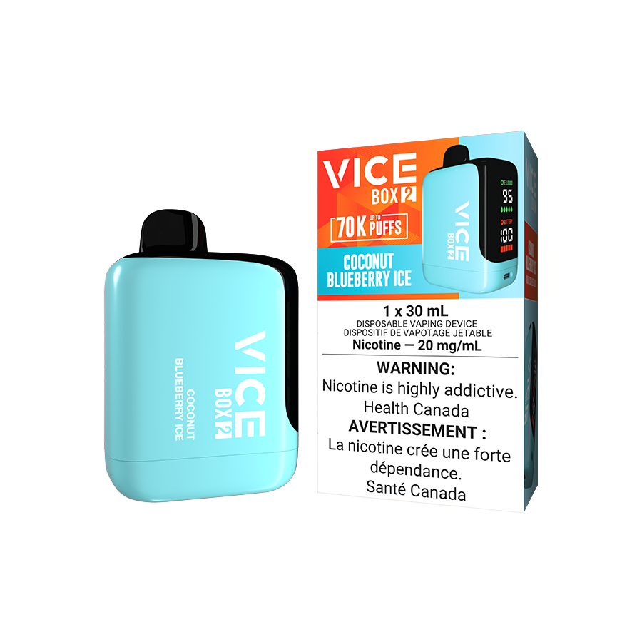 VICE BOX 2 DISPOSABLE COCONUT BLUEBERRY ICE