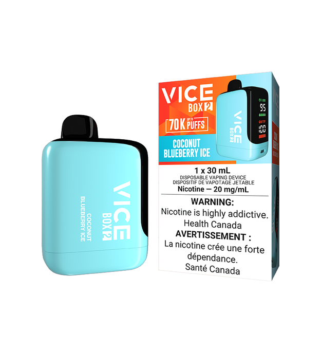 VICE BOX 2 DISPOSABLE COCONUT BLUEBERRY ICE