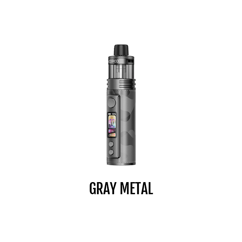 Voopoo Drag H40 Pro Pod Kit Crc Gray Metal
