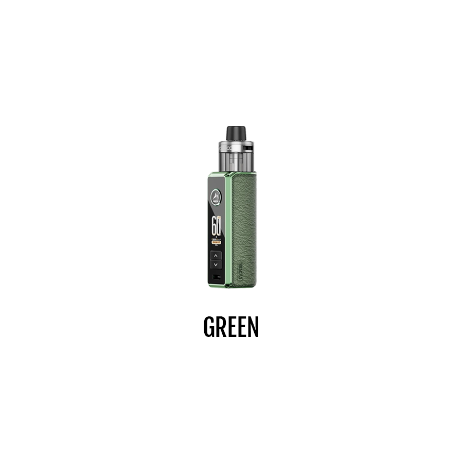 Voopoo Drag S3 Pod Kit in Green with 5ml PnP X Pod