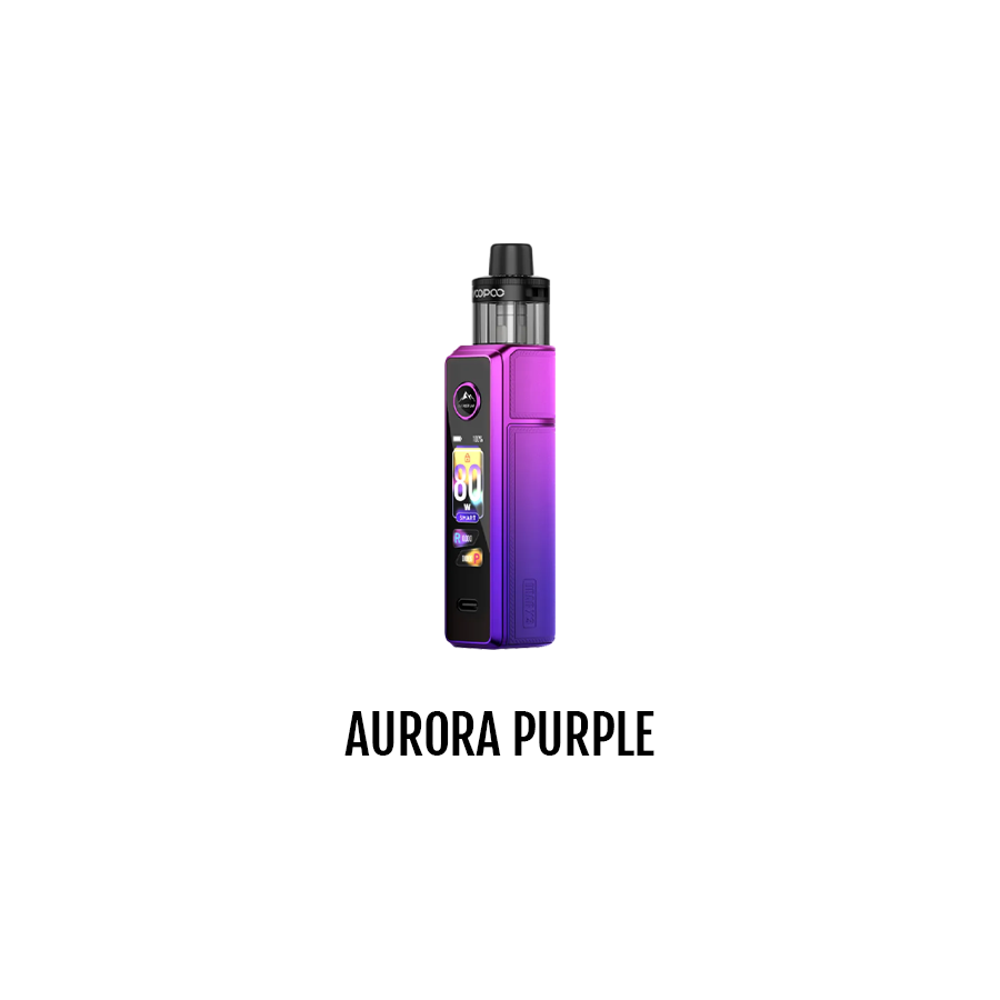Voopoo Drag X3 Pod Kit in Aurora Purple with 5ml PnP X Pod