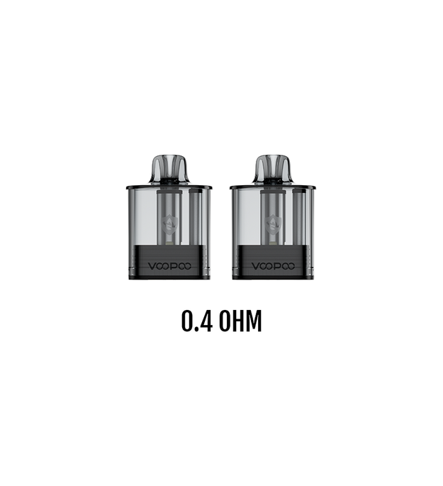 VOOPOO VRIZZ V2 REPLACEMENT POD _2 PACK_ CRC 0.4 OHM