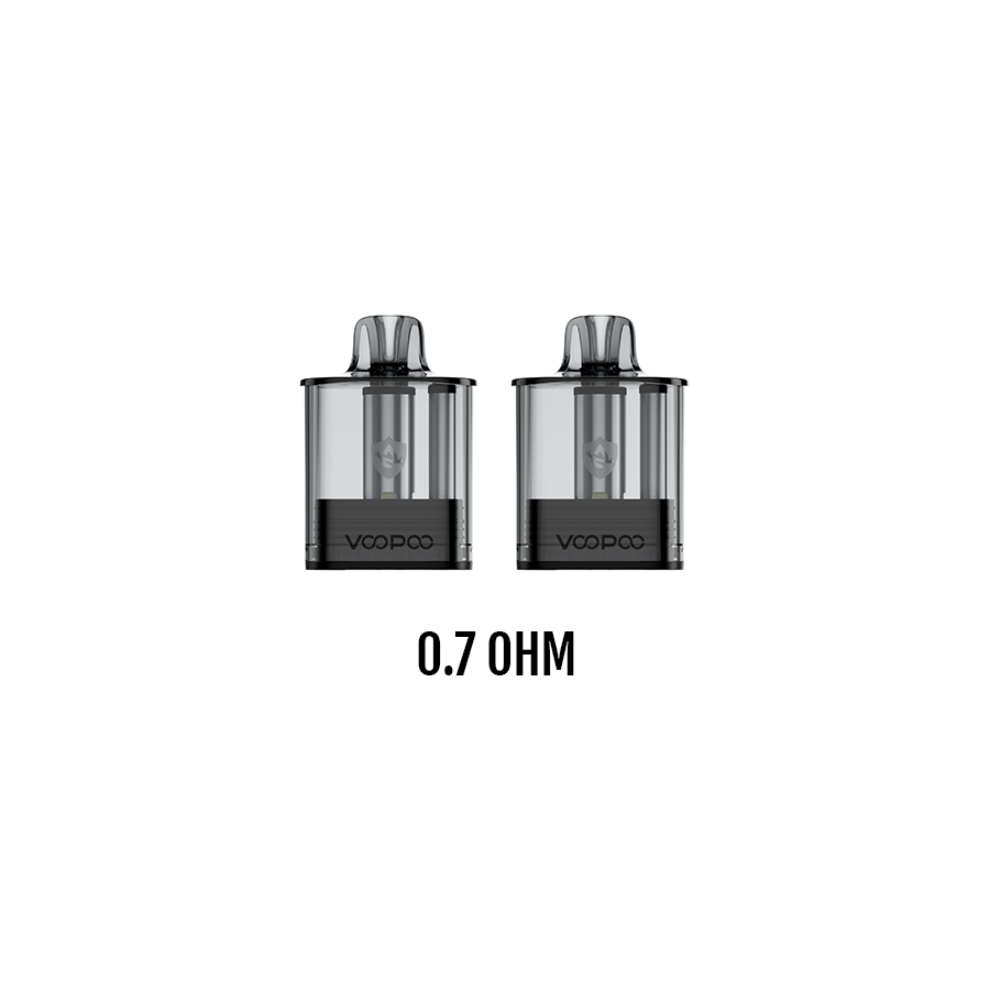 VOOPOO VRIZZ V2 REPLACEMENT POD _2 PACK_ CRC 0.7 OHM