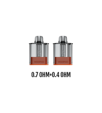 VOOPOO VRIZZ V2 REPLACEMENT POD _2 PACK_ CRC 0.7 OHM_0.4 OHM