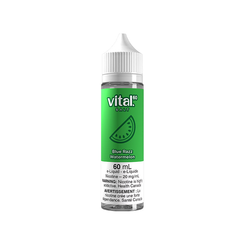 BLUE RAZZ WATERMELON BY VITAL 60 SALT