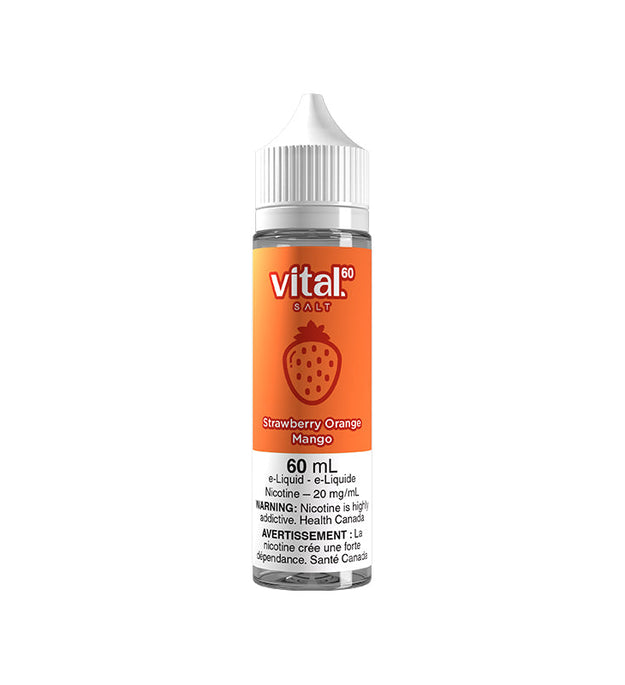 STRAWBERRY ORANGE MANGO BY VITAL 60 SALT